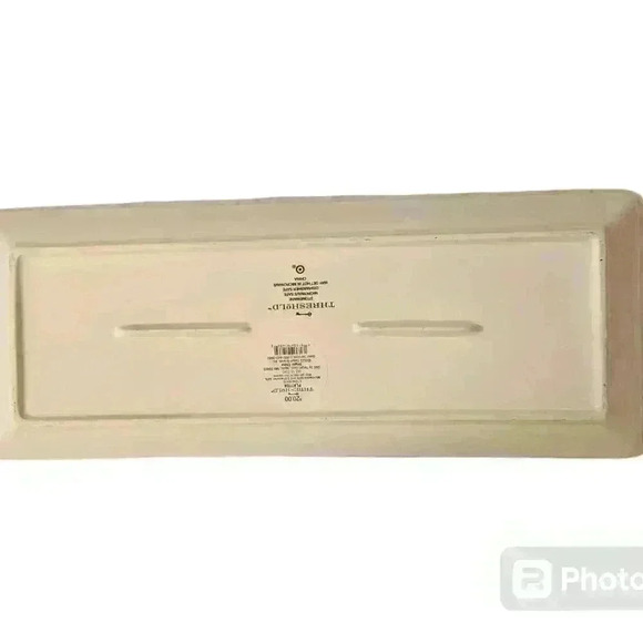 Threshold Hanukkah " Nosh " Serving Tray 12 In. - Picture 2 of 3